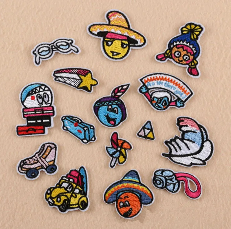 CPAM Доставка 10 шт. очки ветряная мельница звезда вышитые утюгом нашивки как