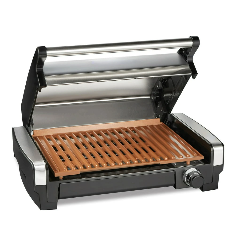 

Indoor Searing Grill with Removable Nonstick Ceramic Plate, 25363