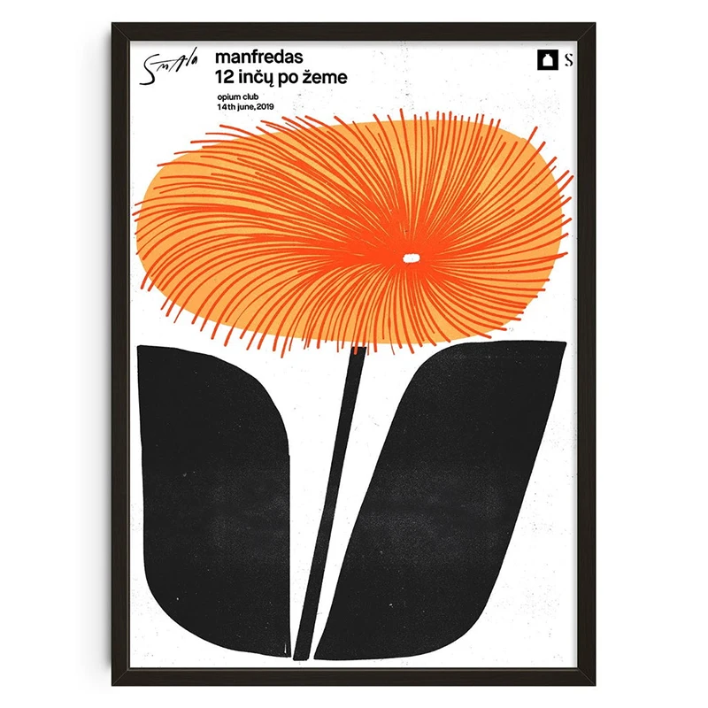 

Классические абстрактные постеры на холсте