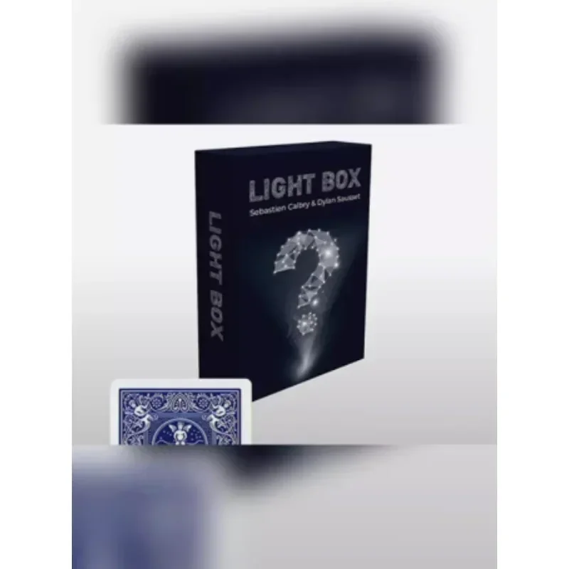 Фото Light Box от Себастья Калбри Карты Волшебные трюки Крупным планом Магия Ментализм Магия Магия Волшебники Реквизит Аксессуар Иллюзионный трюк №3
