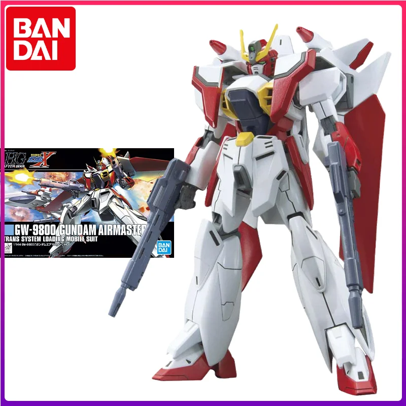 

Bandai Original Gundam Model Kit Anime Figure HGAW 1/144 GW-9800 GUNDAM AIRMASTER Action Figures Collectible Toys Gifts for Kids
