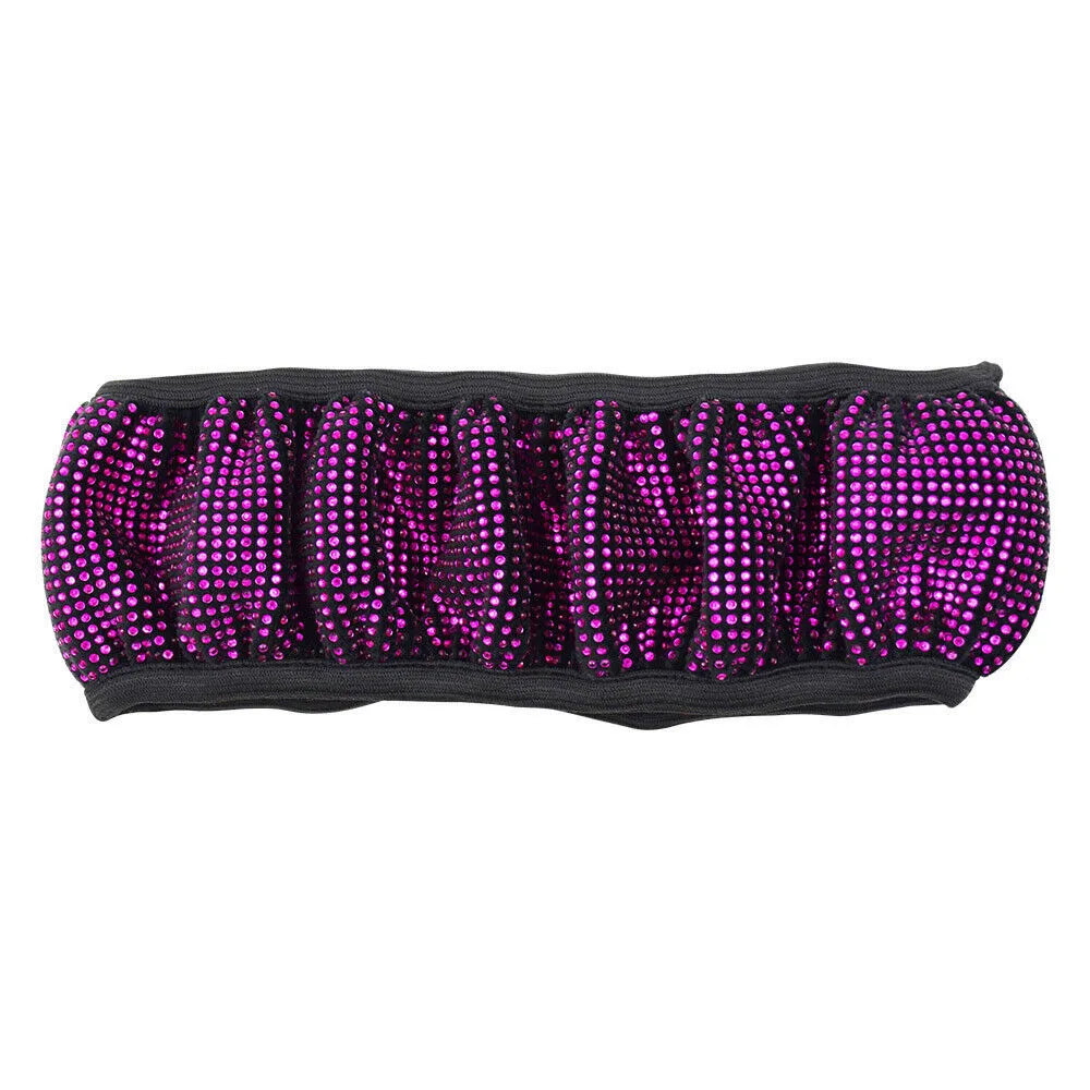 

Universal Steering Wheel Cover Women Car Decorative Pink /37-38cm 15\\'\\'