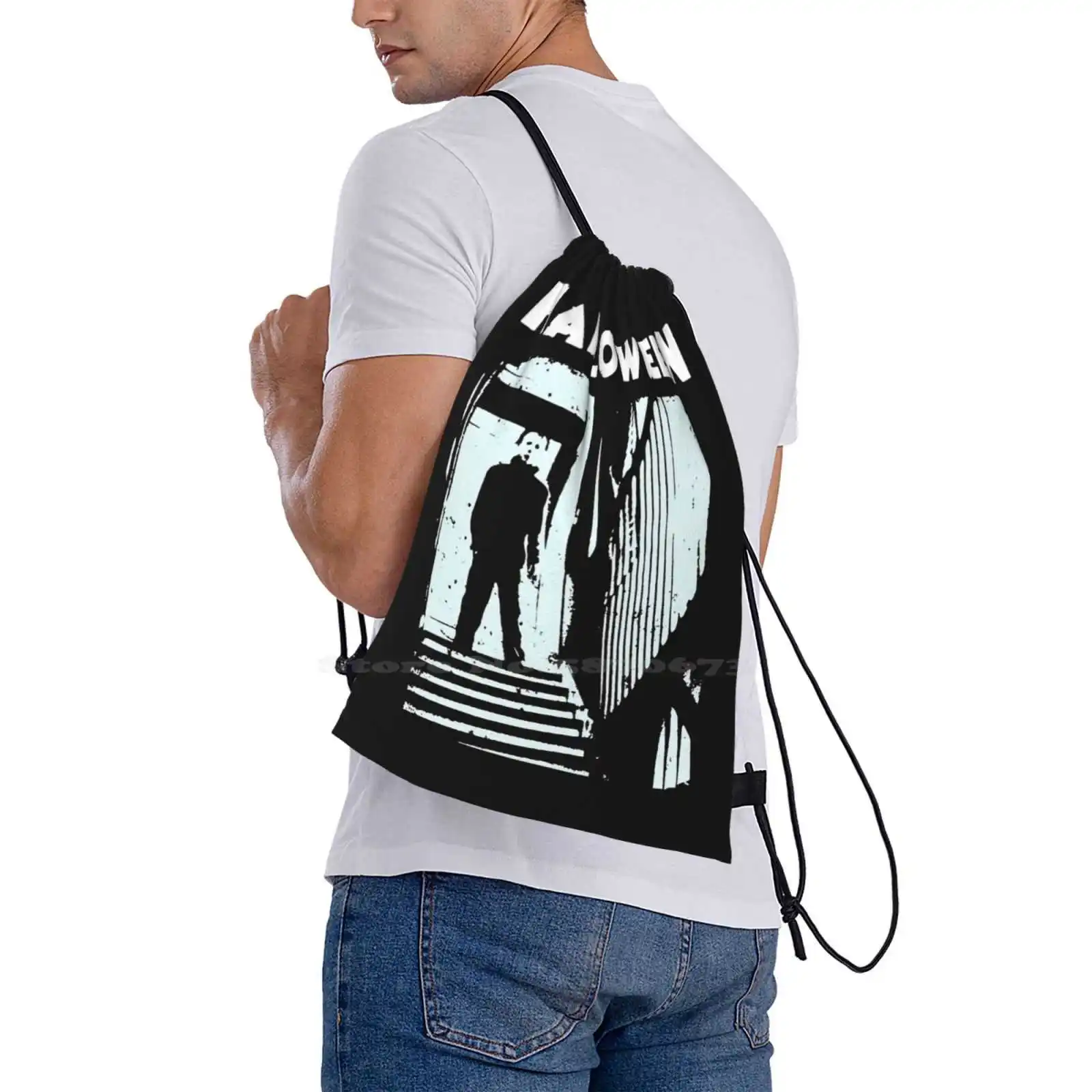 Хэллоуин слашер фильм-Хэллоуин ужас фильм Горячая Распродажа школьный рюкзак