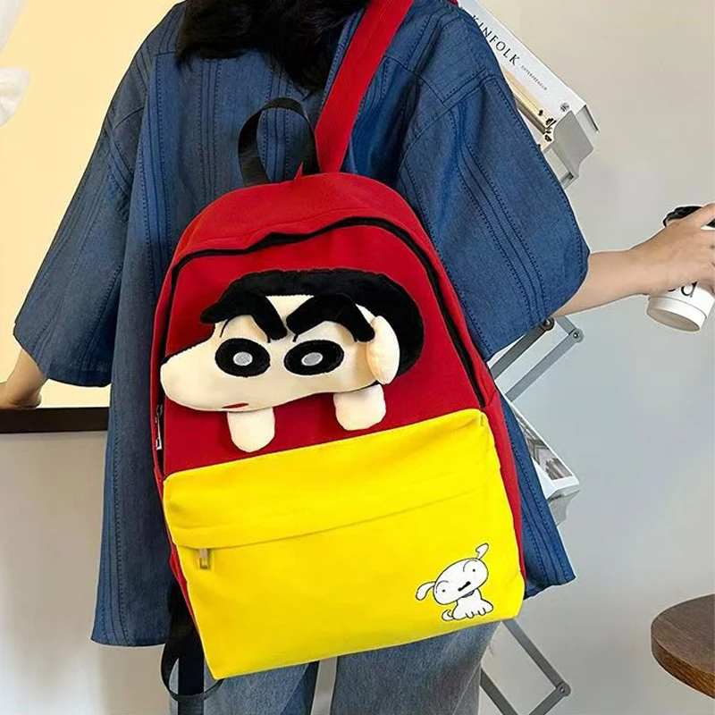 2024 новый рюкзак с карандашом Шин-Чан милый модный холщовый повседневный героями