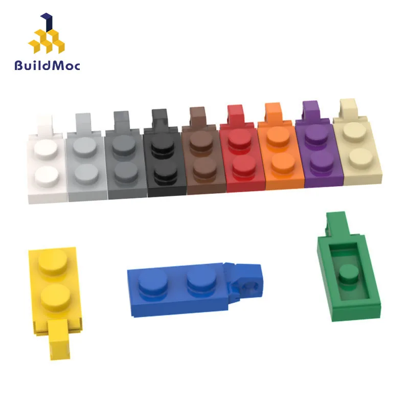 

Кубики MOC совместимая с 44301 шарнирная пластина 1x2, строительные блоки, детали «сделай сам», Обучающие Подарочные игрушки, 10 шт.