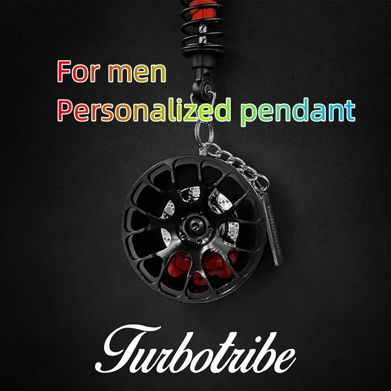 

Car rearview mirror personality pendant creative hub brake shock absorber car interior decoration accessories