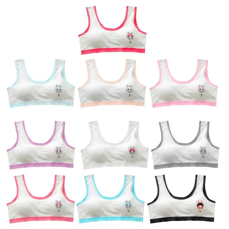 

Cotton Girls Bra Underwear Lingerie Kids Teens Teenage Young Adolescente Student