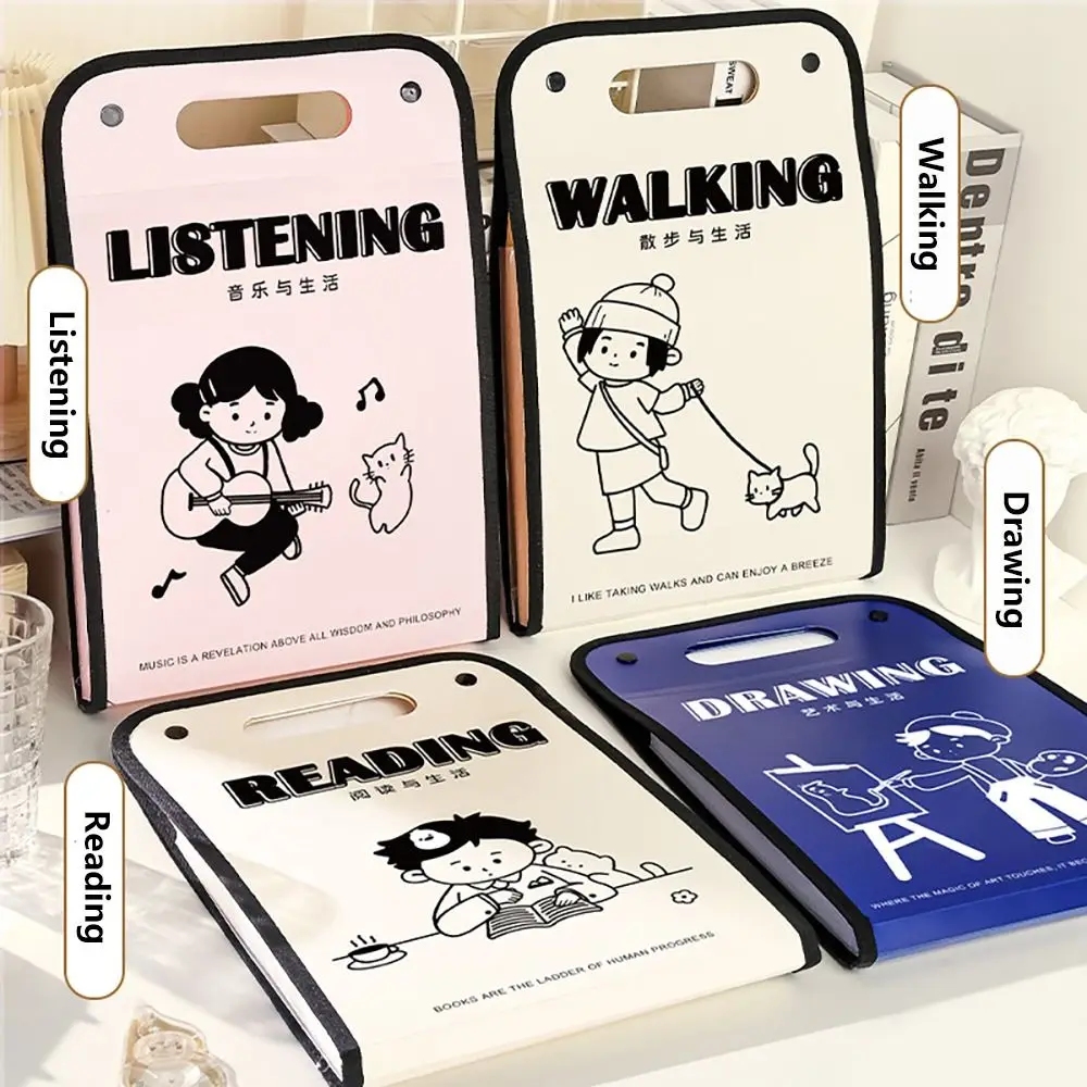 Вертикальная Портативная расширяющаяся папка для файлов формата А4 13 карманов