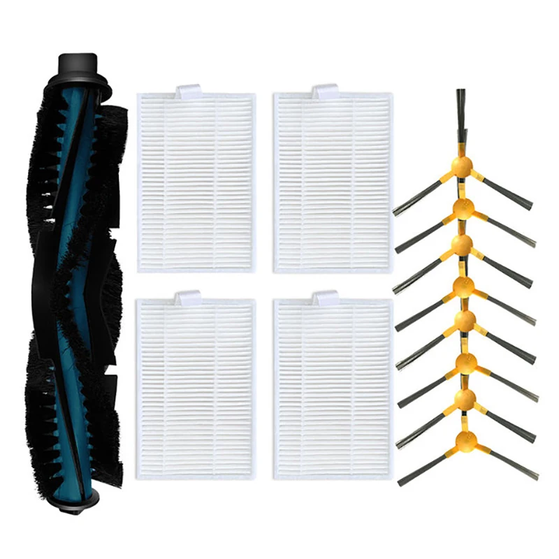 

13Pcs Spare Side Brush Brushroll Hepa Filter Replacement Accessories For Kenmore 31510 Smart Robot Vacuum Cleaner