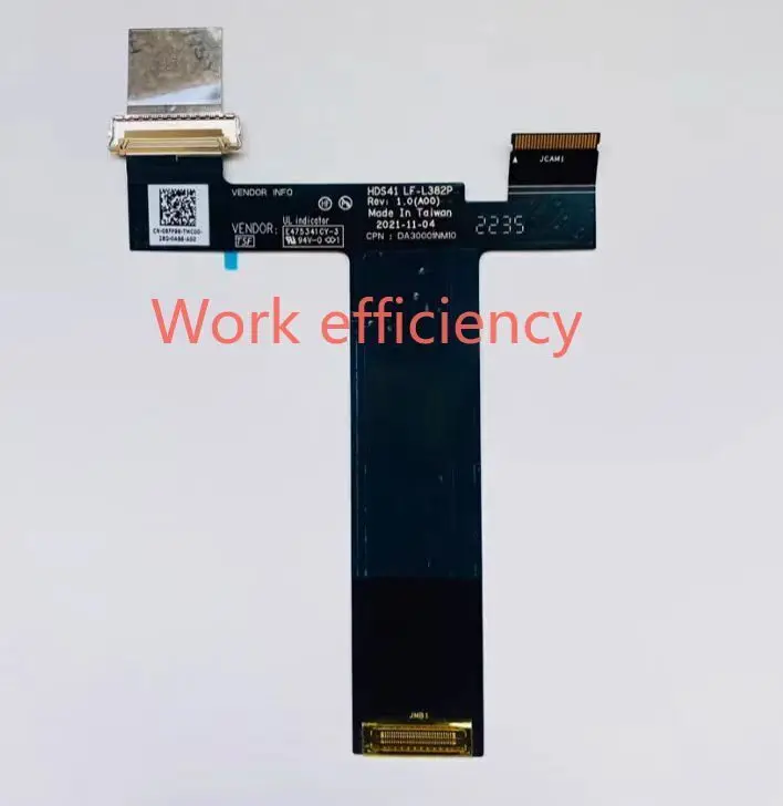 Детали для ноутбуков HDS41 EDP кабель Alienware X14 R1 LCD 08FP96 LF-L382P