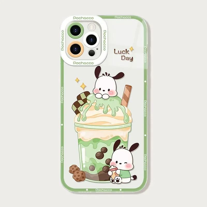 Милый чехол для телефона Sanrio Kuromi почтовый IPhone 11 12 13 15 16 Pro Max Mini XS XR SE2 8 7 14Plus