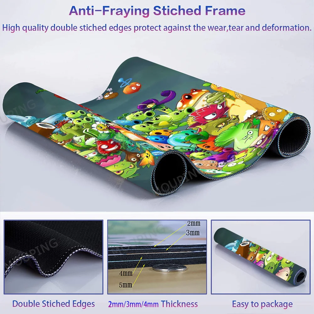 Канцелярские принадлежности с аниме фиолетовый Настольный коврик эстетичный