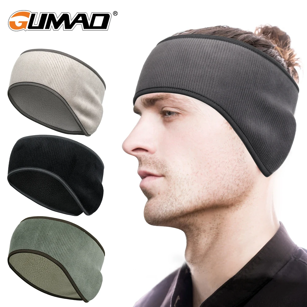 

Men Fleece Sweatband Elastic Absorbent Headband Women Yoga Running Gym Hair Head Band men Outdoor Sports Soft Headwrap Fitness