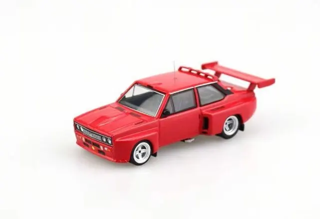 Фото Масштабная модель автомобиля Fiat Abarth 031 Bertone 1975 (1:64) из сплава, коллекционная, для детей №4