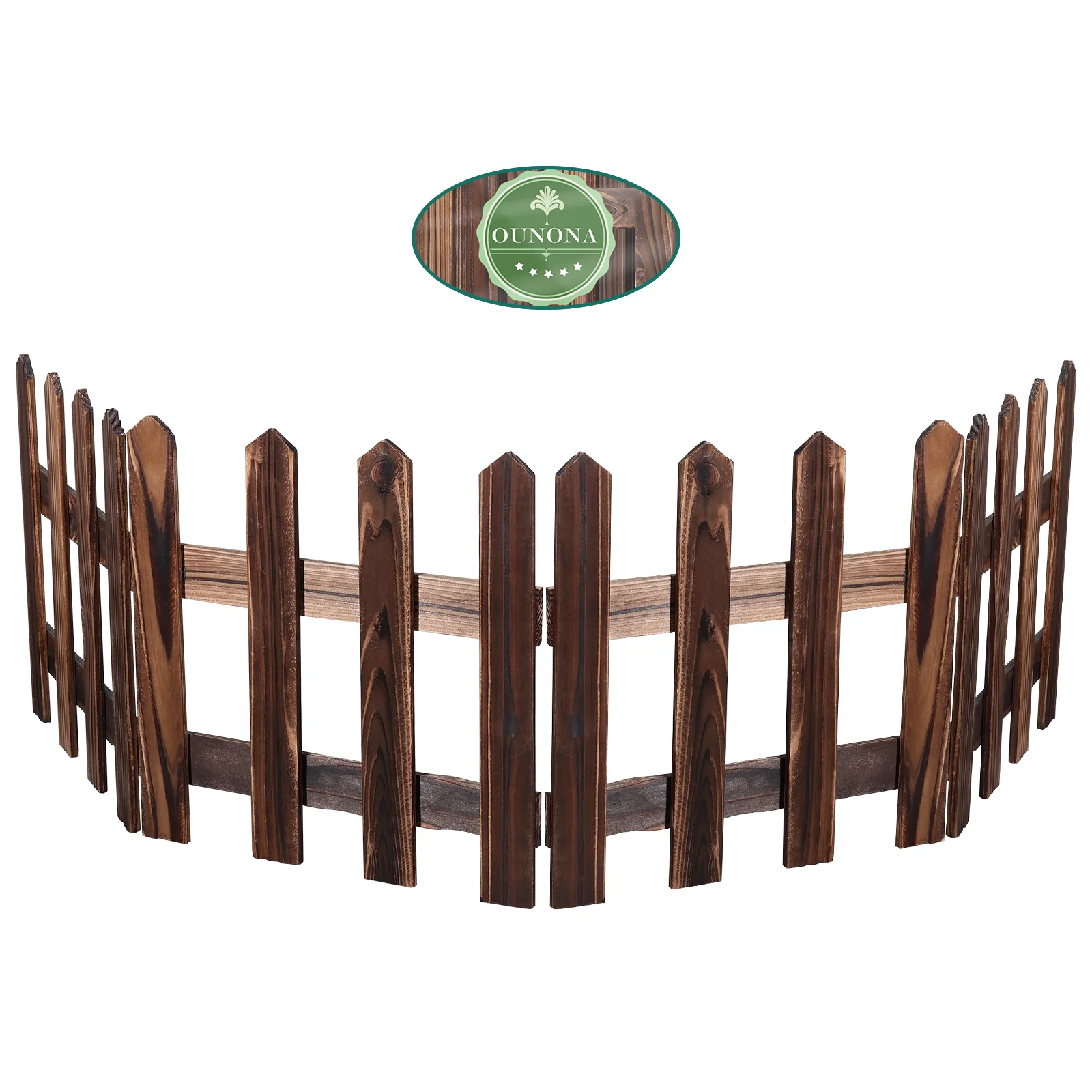 OUNONA 12 м декоративный деревянный пикетный забор миниатюрная рождественская елка