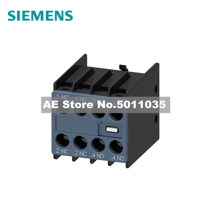 

3RH69111HA22 Siemens AUX. switch group, 2NO+2NC adjustment path: 1NC, 1NC, 1NO, 1NO, for motor contactors and contactor relays