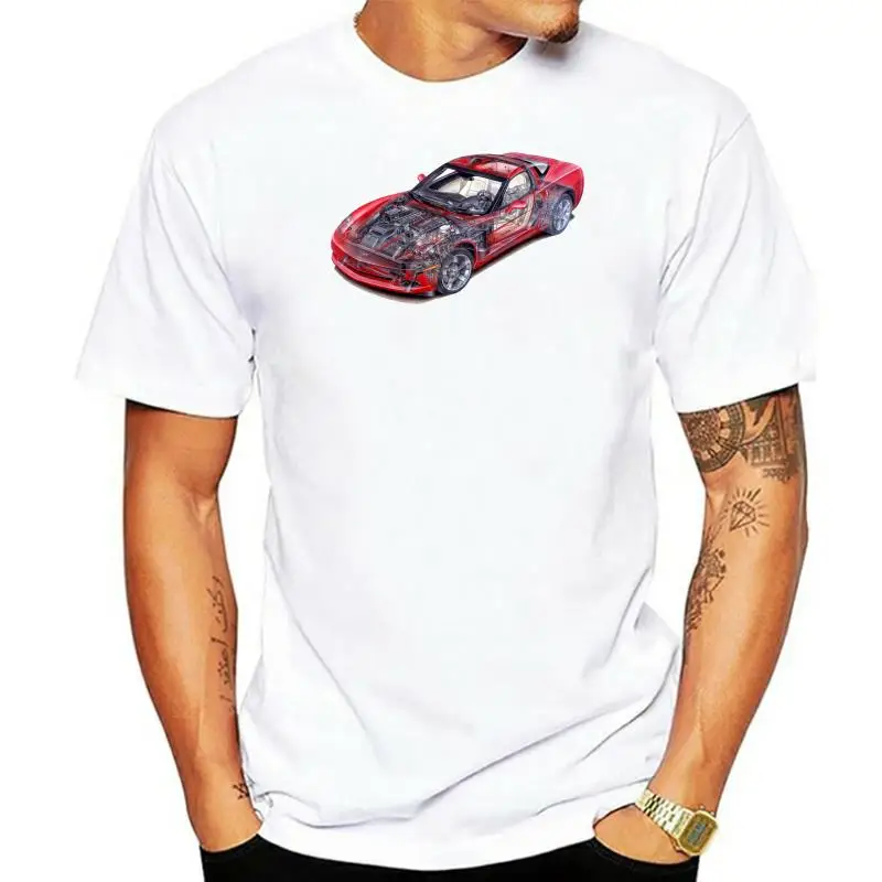 

Футболка Corvette Cutaway-размер S - 3XL велосипедный чоппер