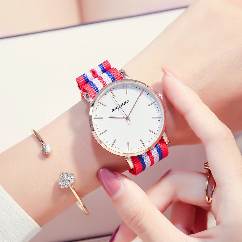 Женские Модные холщовые ремни для мужчин и женщин среднего школьного возраста