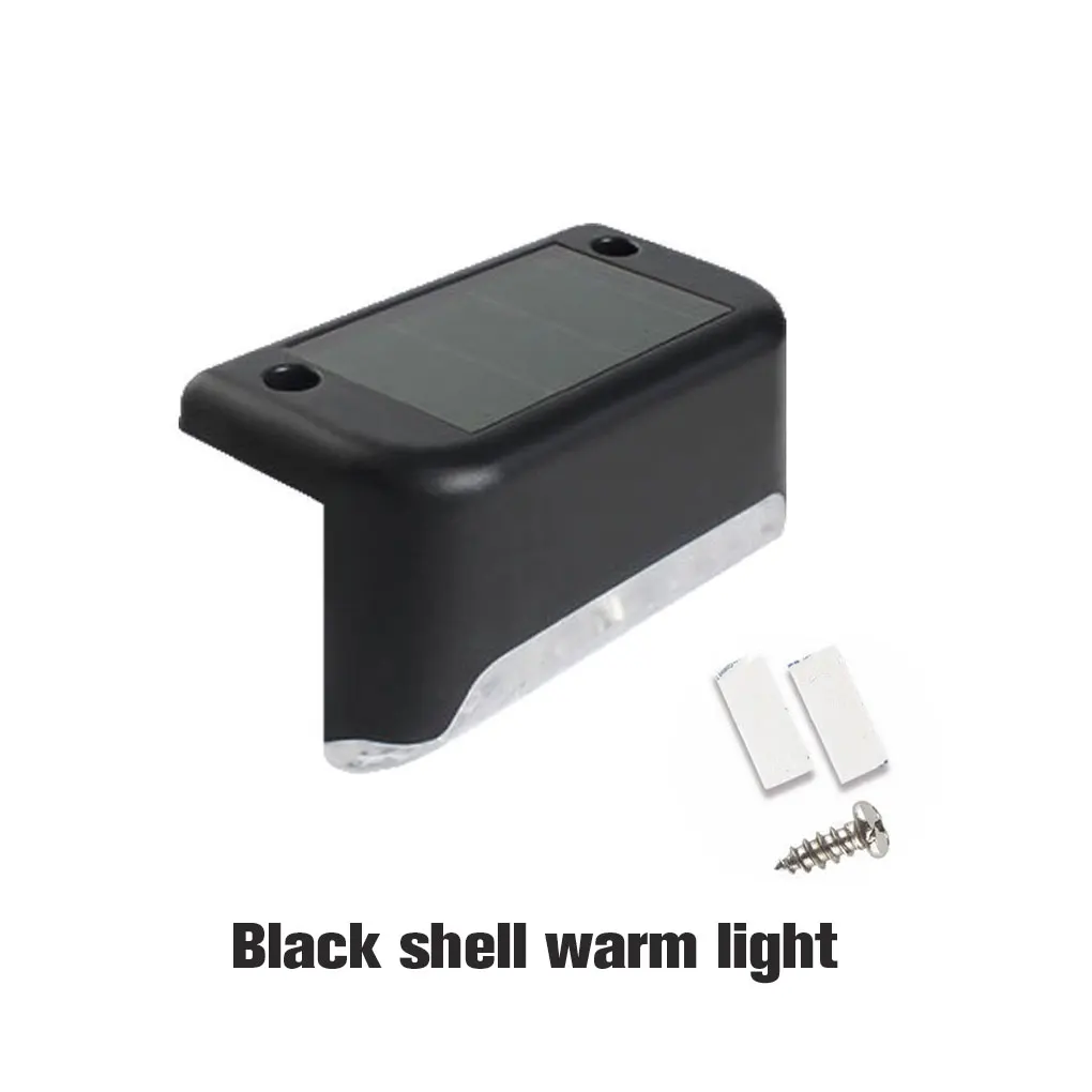 

4PCS Solar Light Waterproof Wall Mounted Power Saving Energy Saving Railing Lights Dustproof Automatic Control Fadeproof