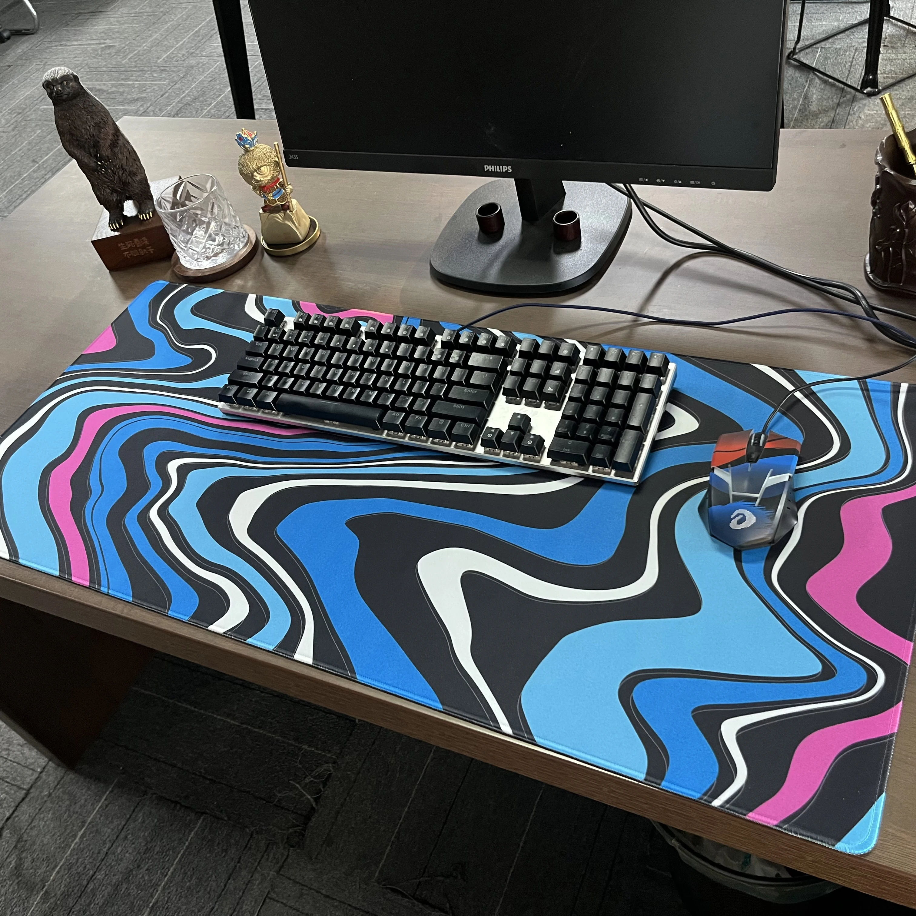 Strata Liquid Computer Mouse Pad Gaming Mousepad Abstract Large 900x400 MouseMat Gamer XXL Mause Carpet PC Desk Mat keyboard Pad