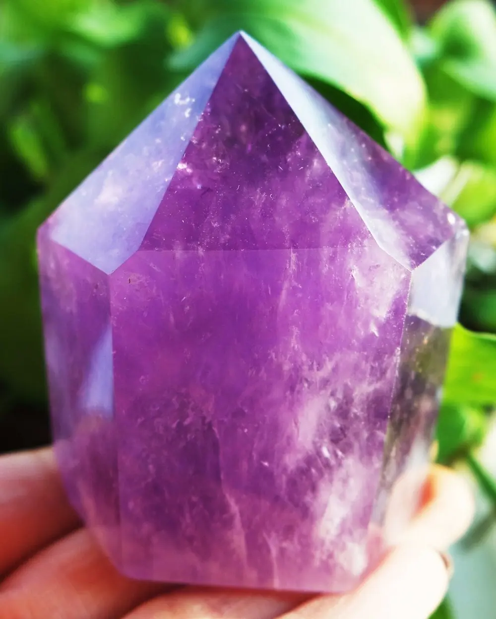 Натуральный Аметист кварц Фиолетовый Кристалл палочка башня обелисцеление