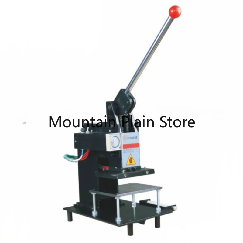 

Small Manual Hot Stamping Press Gilder Logo Press for Wood Leather