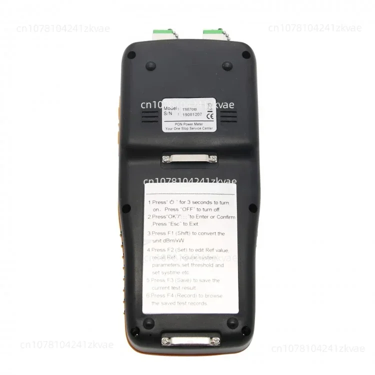 TM70B PON Волоконно-оптический измеритель мощности Длина волны 1310/1490/1550 нм
