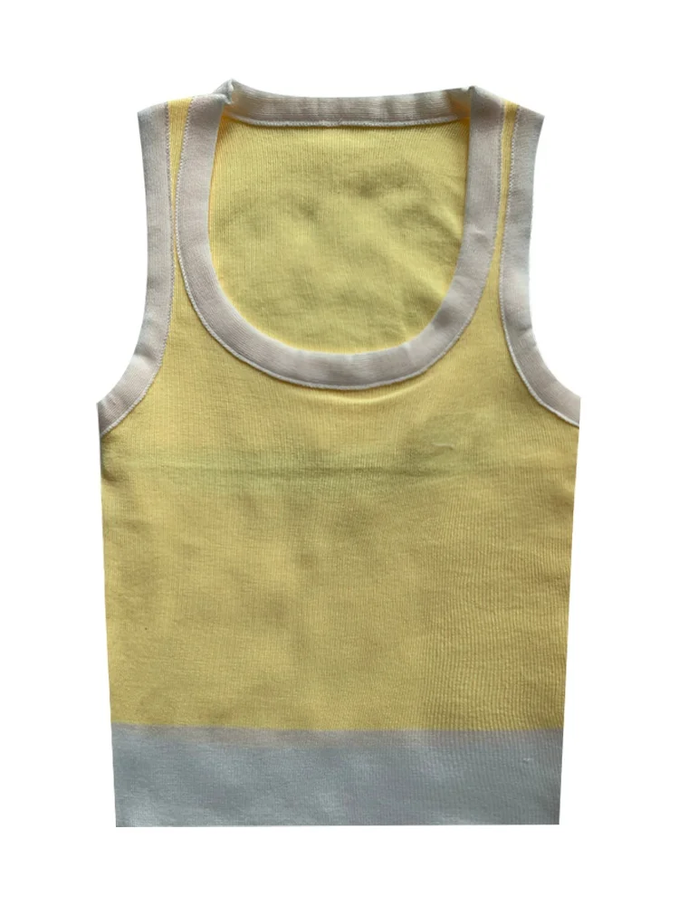 Сексуальный весенний новый костюм-двойка летний сладкий и пряный вязаный