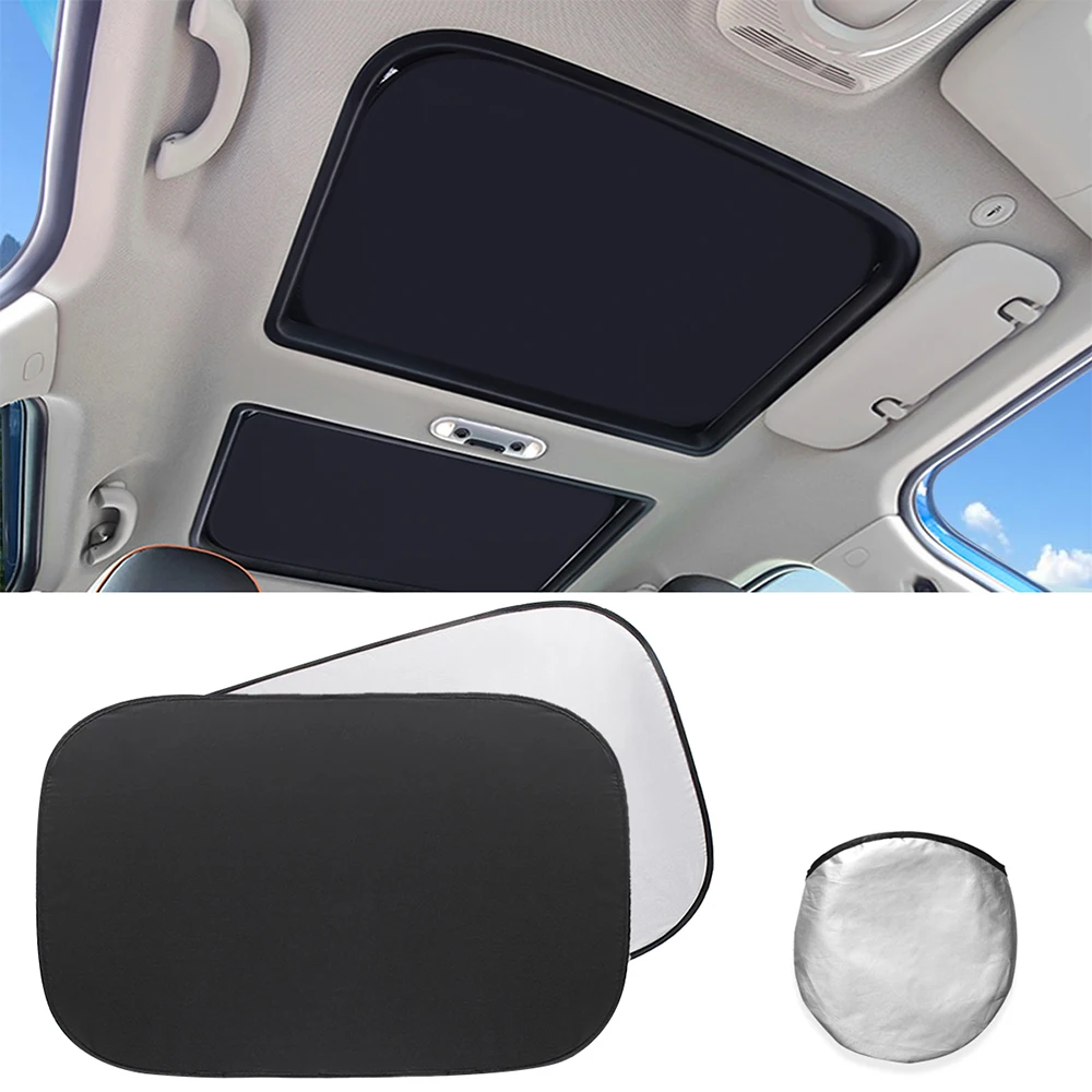 

70 X 48cm Car Sunroof Shade Sunshade Foldable Roof Sun Visor Heat Isolate for MINI Cooper Clubman Countryman R55 R56 R60 F55 F56