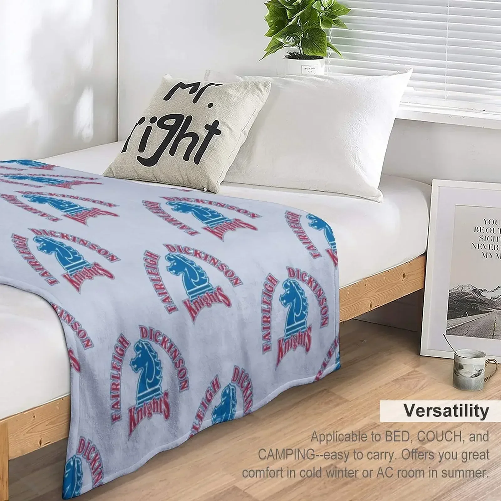 Одеяло Fairleigh Dickinson Knights пушистое одеяло