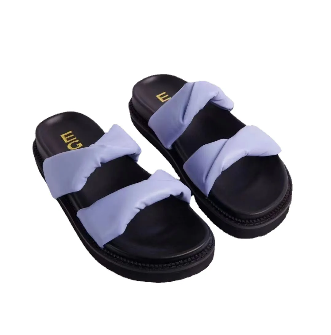 2023 Summer New Large Size Women's Sandals and Slippers Flat Casual Large Size Sandals