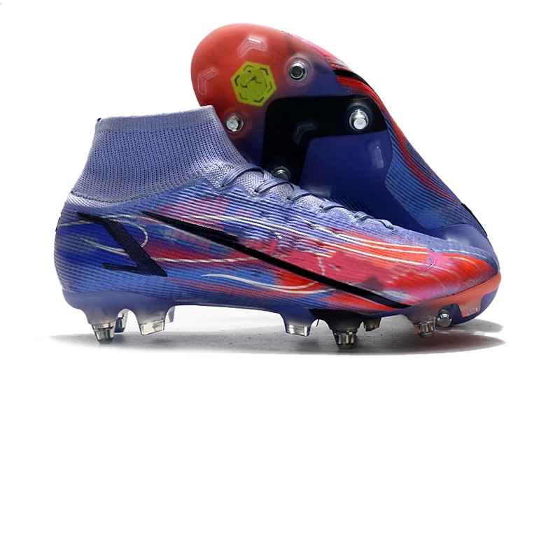 

Новое поступление, футбольная обувь Superfly 8 Elite SG PRO, высокие мужские футбольные бутсы, американский размер 6,5-12