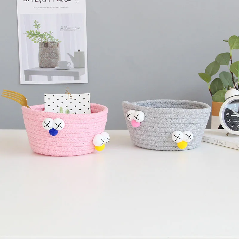 

1 шт. 4 цвета Мультяшные глаза ручной работы из хлопка и льна