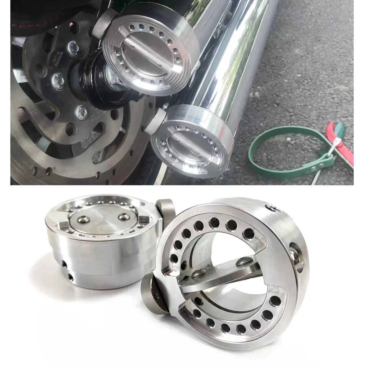 Регулируемая круглая выхлопная труба для мотоцикла модель 79 мм 80 Harley Road King Fat Bob