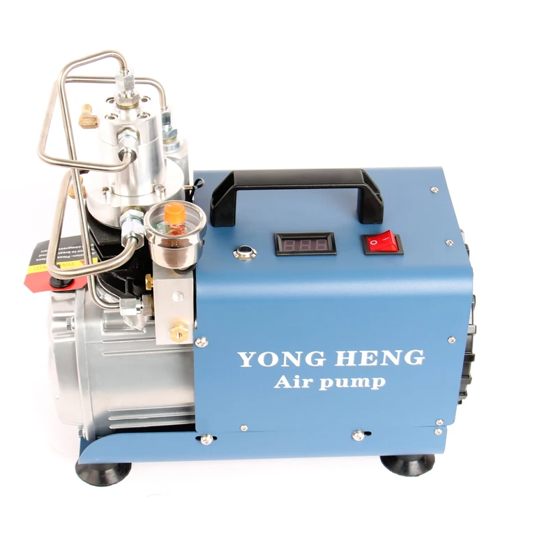 4500PSI 300 Bar 220V Electric High Pressure  Water Cooling Airgun Scuba Air Compressor