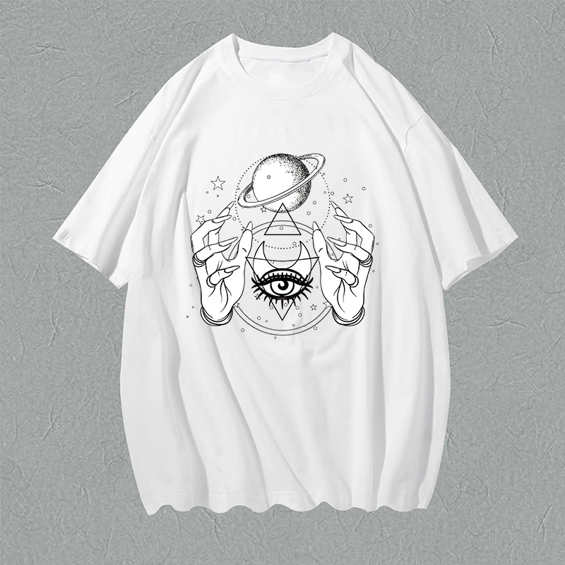 

Абстрактная ходьба яркая унисекс Camiseta дышащая женская футболка готическая одежда красивая блуза