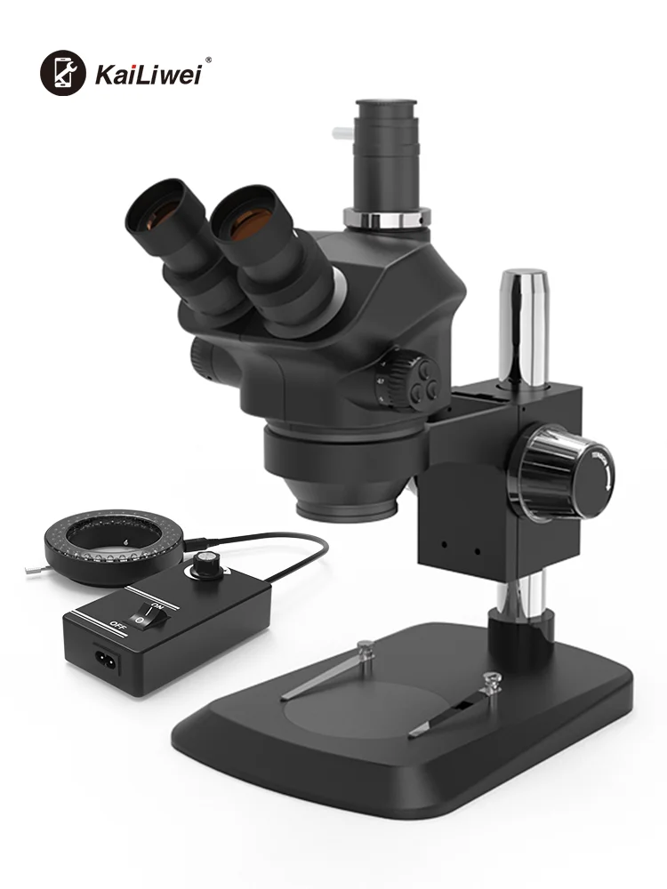 

Kailiwei 7-50X Тринокулярный стереомикроскоп