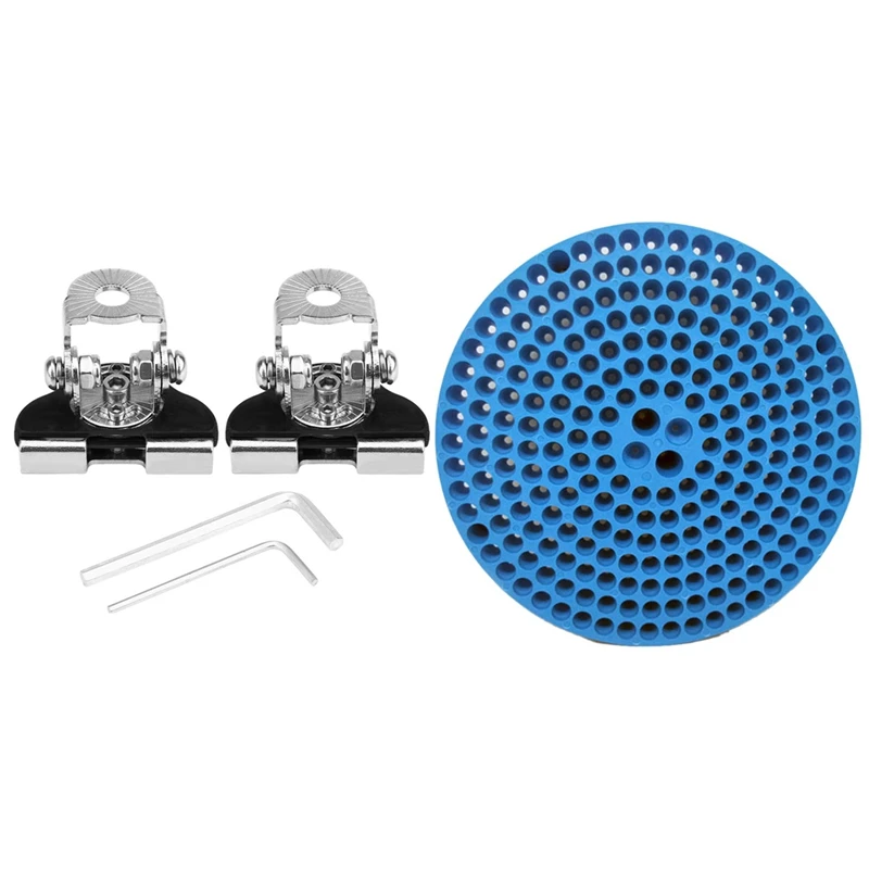 

2Pcs Universal Hood Mount Led Light Bar Mounting Brackets With 23.5Cm Dirt Trap Car Wash Bucket Insert Car Wash Filter