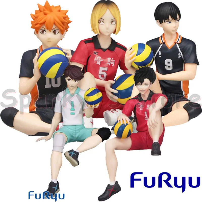 Оригинальный стопор для лапши FuRyu Haikyuu! Фигурка аниме Oikawa Tooru Shoyo Hinata экшн-фигурка
