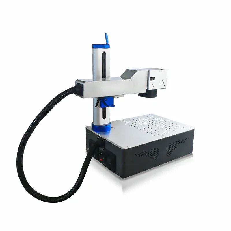 Мини Портативная настольная волоконная лазерная маркировочная машина 20 Вт 50 100