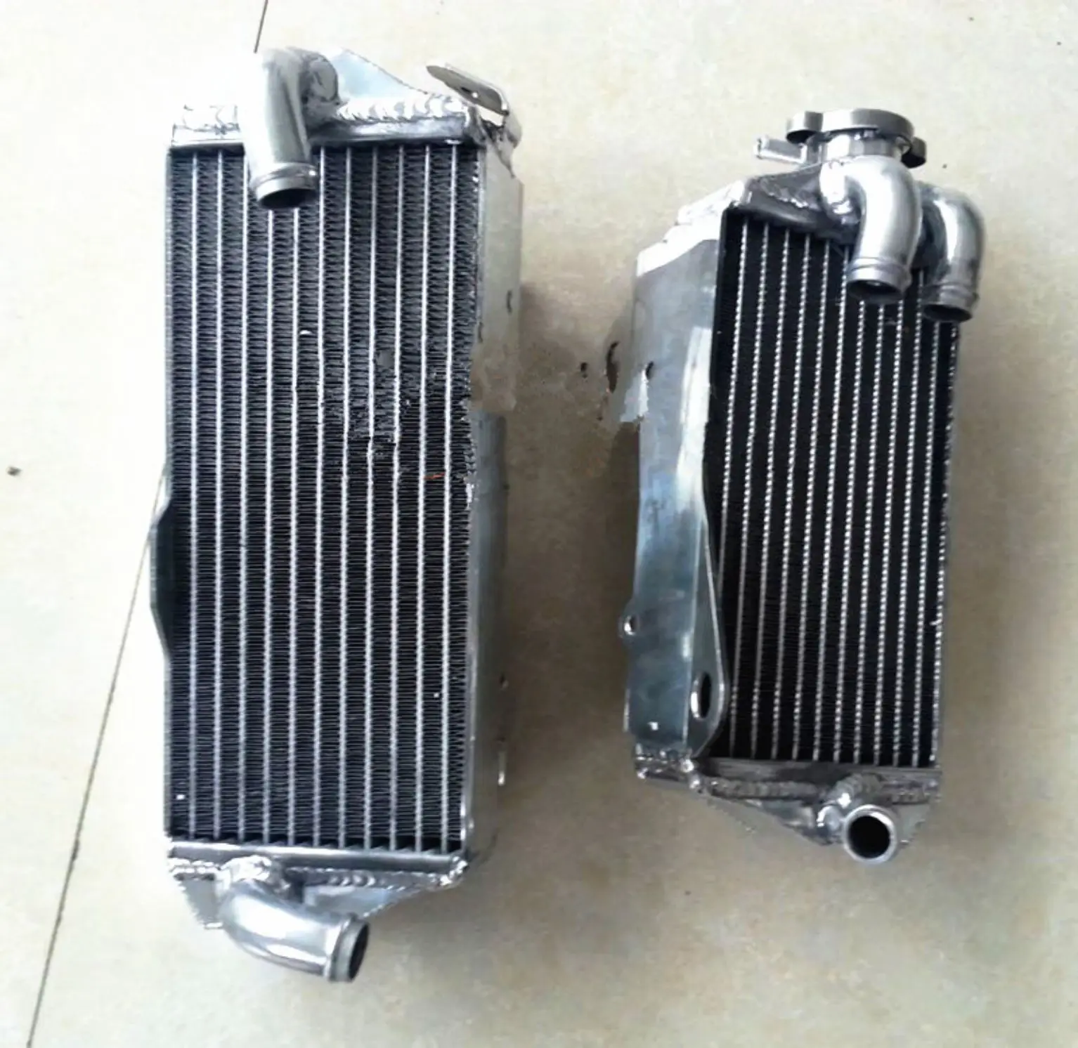 Для Honda CRF450RX CRF450R CRF 450 RX R 2017-2020 алюминиевый радиатор охладитель охлаждающей