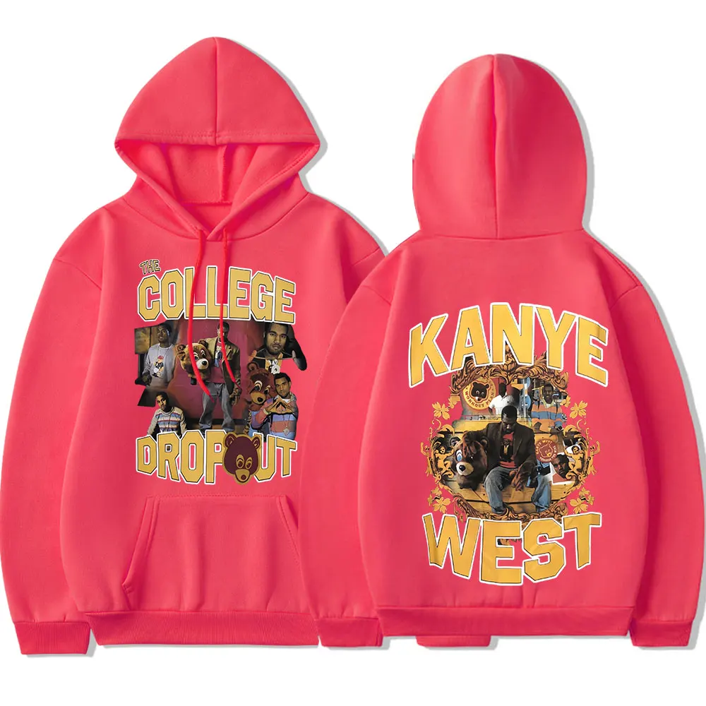 Худи Kanye West с капюшоном для колледжа свитшоты выходным музыкальным альбомом