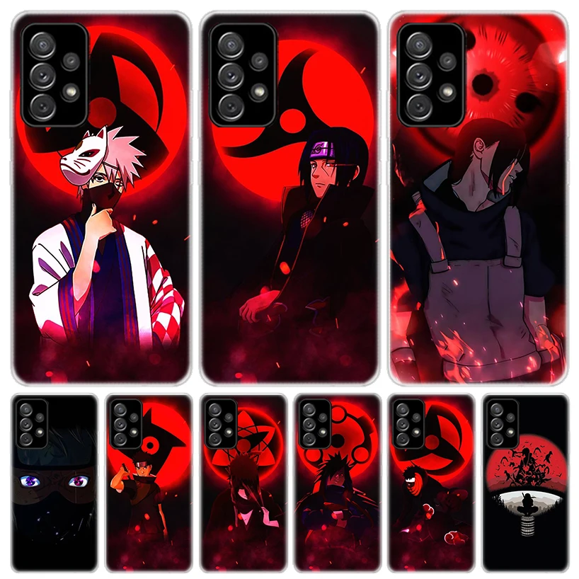 

Naruto Uchiha Sharingan For Samsung Galaxy A52 A53 A12 A13 A22 A23 A32 A33 Phone Case A72 A73 A02S A03S A42 5G A50S A70S A30S Co