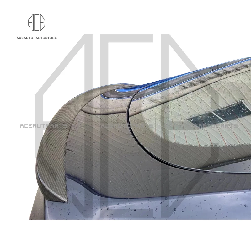 Задний багажник из углеродного волокна спойлер для багажника крыло Tesla Model S Sedan