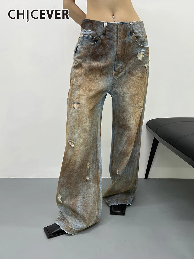 

Женские джинсовые брюки с высокой талией, с карманами