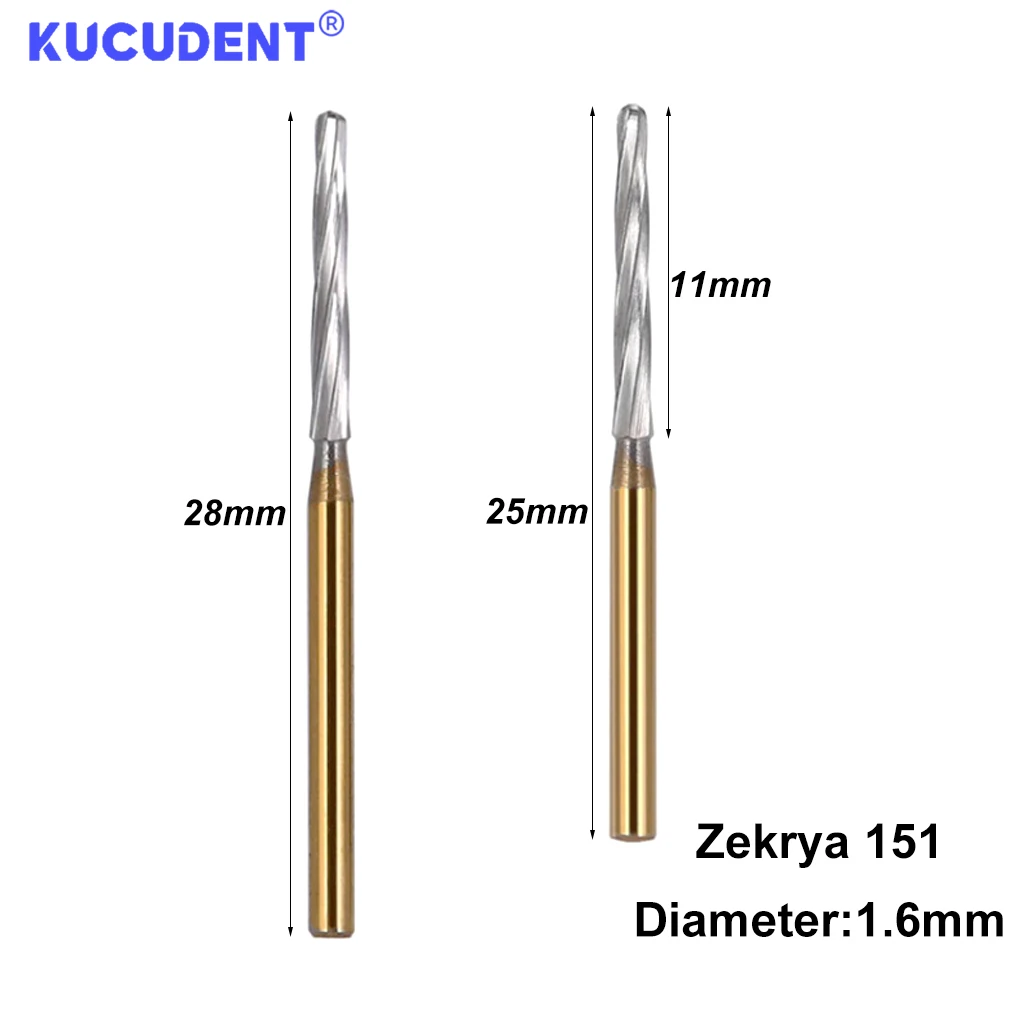 KUCUDENT FG1 6 мм Стоматологический эндодонтический твердосплавный бор для