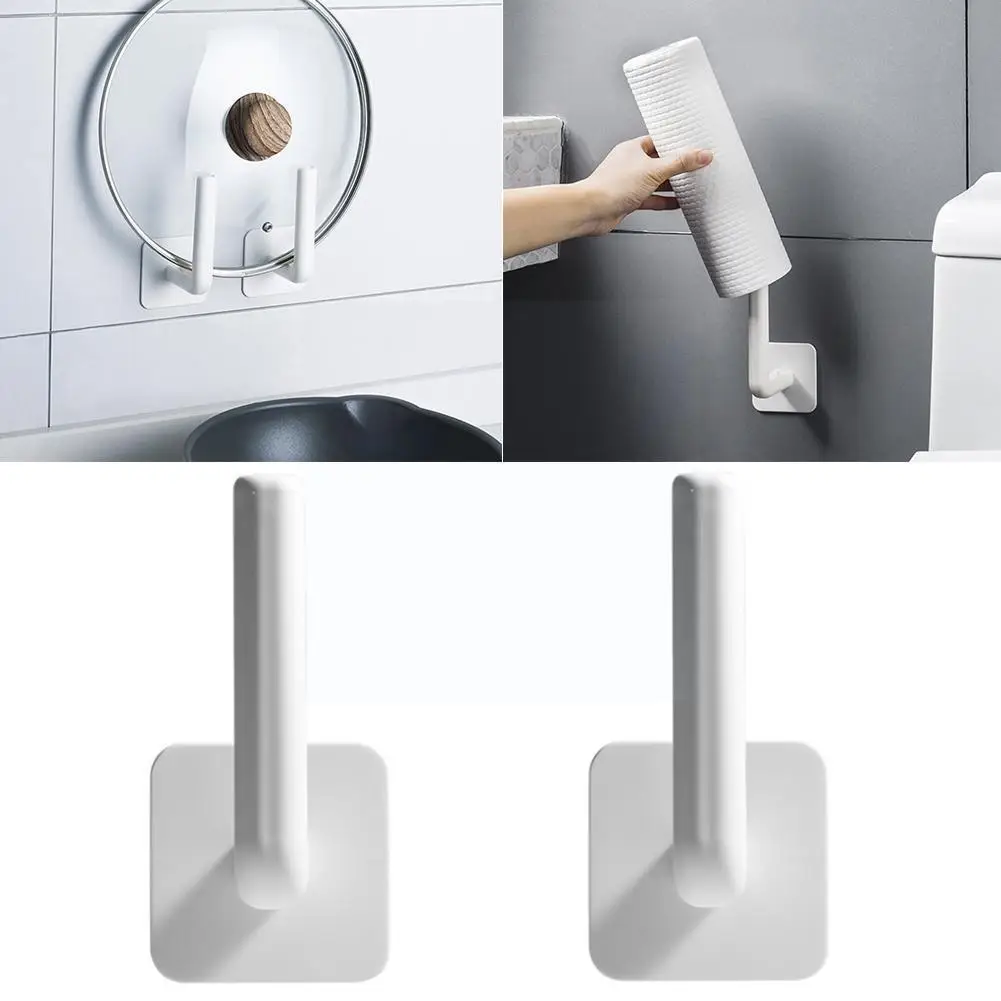 

Multifunctional Stick Hook Wall Hooks Waterproof Oilproof Self Adhesive Hooks Seamless Hanging Hook For Kitchen Bathroom Of Z8R0