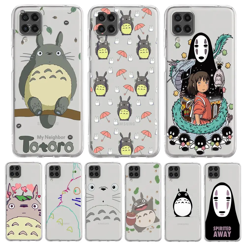 

Чехол для телефона Totoro Spirited Away из аниме для Samsung Galaxy A51 A71 A21S A12 A11 A31 A52 A41 A32 A23 A33 A53 A73 A03S A13