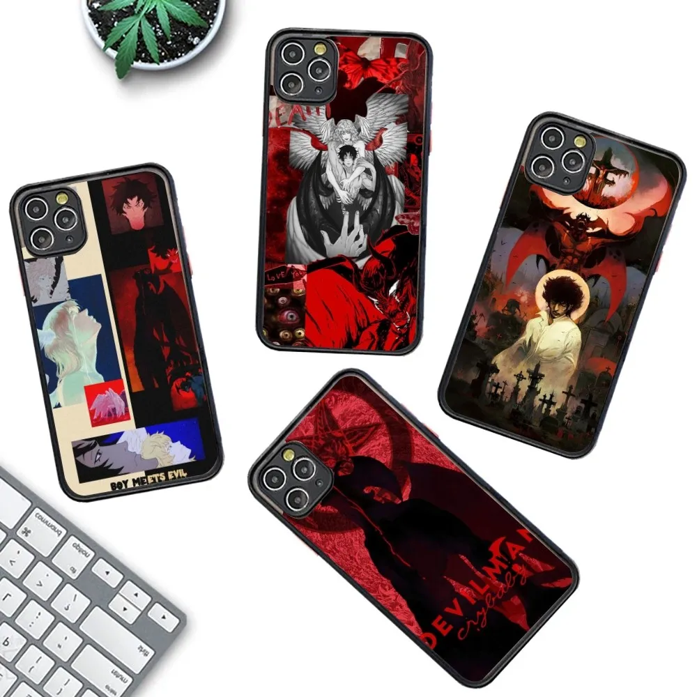 Чехол для телефона с изображением аниме D-Devilman C-Crybaby IPhone 14 11 12 13 Mini Pro Max 8 7 Plus X XR XS MAX