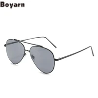 boyarn toad glasses sunglasses metal gradient new retro men and women driving sunglasses driver glasses fashion women